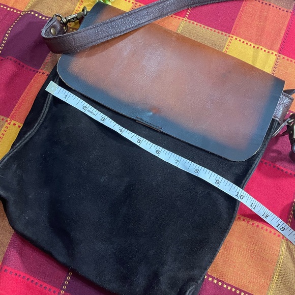 Amsterdam Heritage Leather suede Crossbody bag - Picture 8 of 10